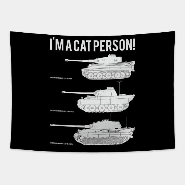 i'm a cat person! Tapestry by FAawRay