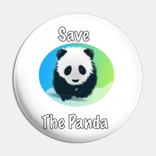 Save The Panda Pin