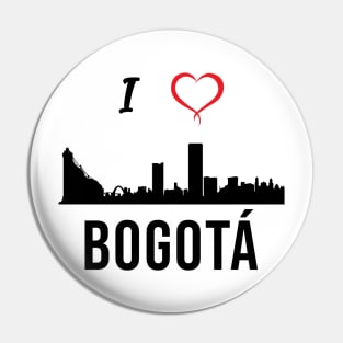 I love Bogota, Colombia Pin