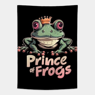 Prince Of Frogs Tapestry