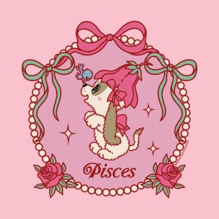 pisces spring puppy dog T-Shirt