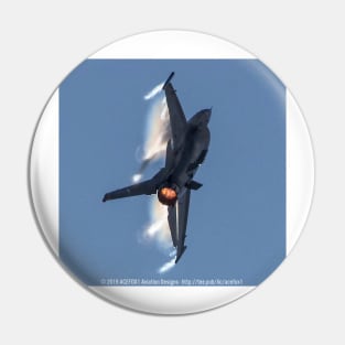 F-16C Viper Afterburner Climb with Vapor Pin