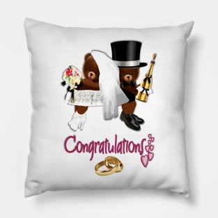 Marriage Congratulations Pillow