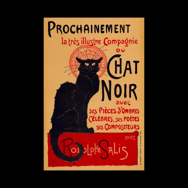 Compagnie du Chat Noir (Black Cat) 1896 Paris by rocketshipretro