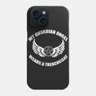 Angels wear treanchcoat Phone Case