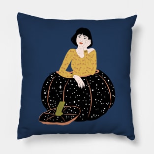 A Special Pumpkin - Colour version Pillow