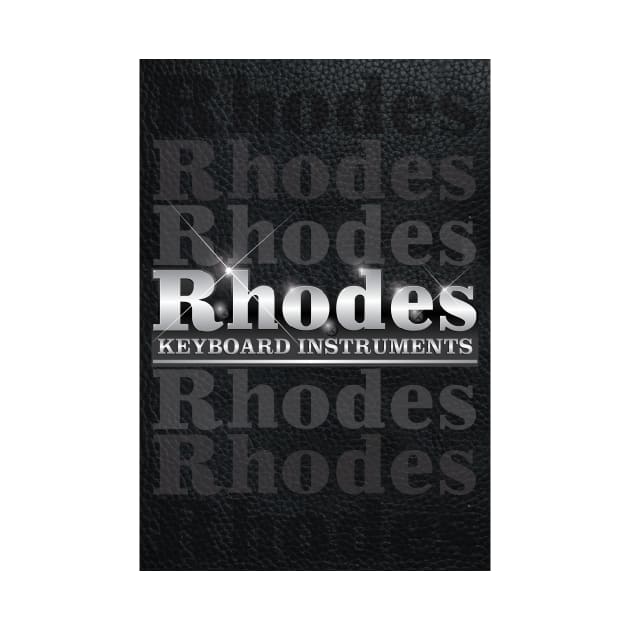 Rhodes electric piano vinyl case by simonreich