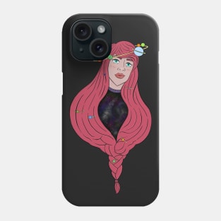 Galaxy Girl Phone Case