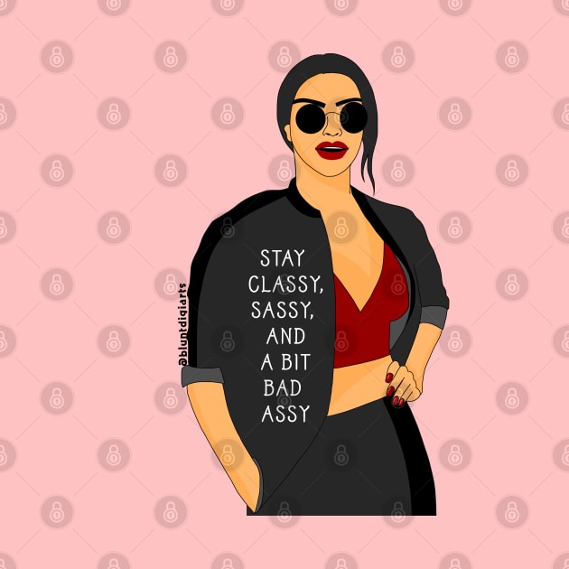 Girl boss feminist by Bluntdigiarts