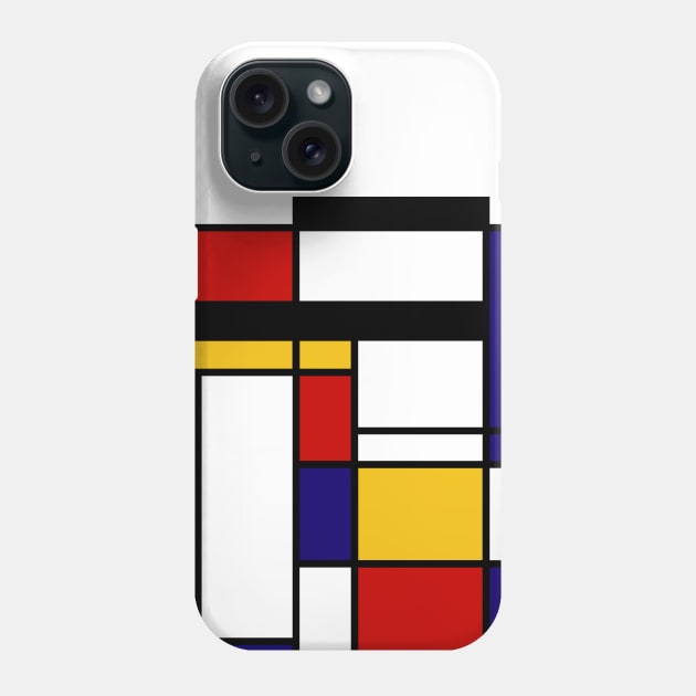 Mondrian Phone Case by Dojaja