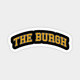 Pittsburgh 'The Burgh' Steel City Baseball Fan Shirt Magnet