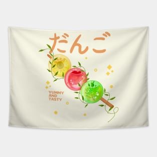 Yummy and Tasty Dango Tapestry