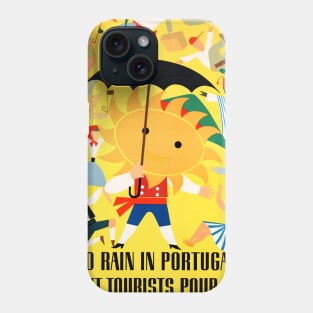 Vintage Travel Poster Portugal Phone Case