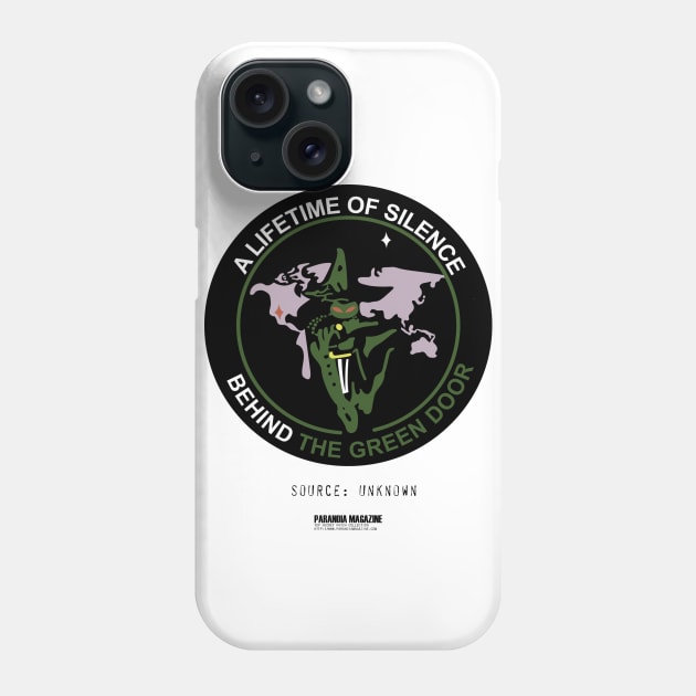 The Secret Patch Collection - Behind the Green Door Phone Case by orphillips