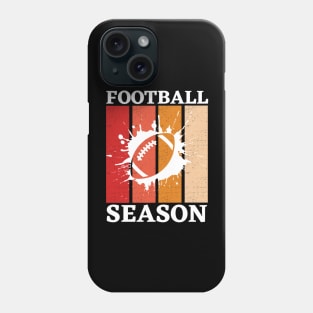 Vintage Football Season Football Mom Funny Thanksgiving Gift For Women Phone Case