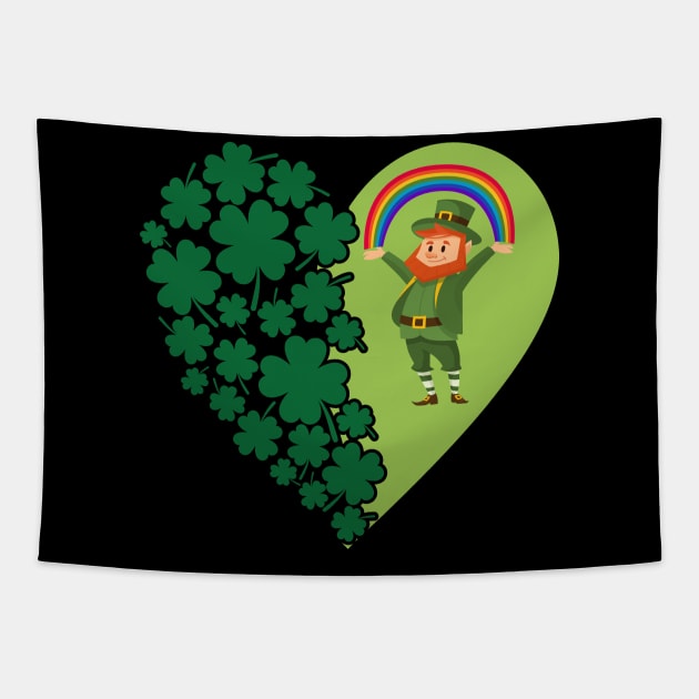 St Patricks Day Tapestry by Museflash