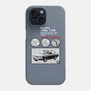 MORRIS MARINA - owners manual Phone Case