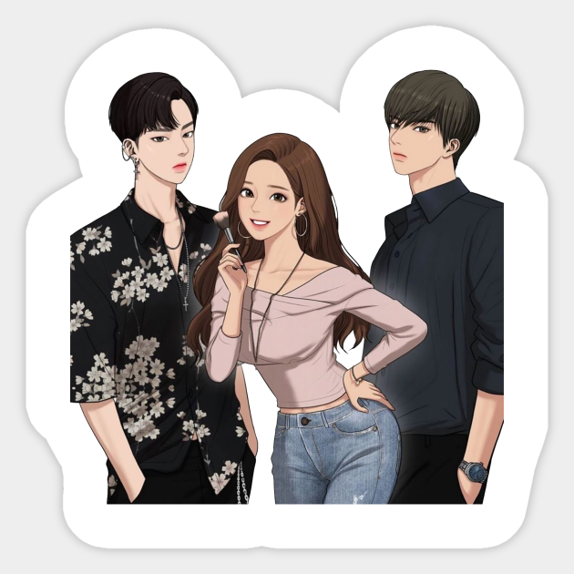 True Beauty Kdrama Hwang Inyeop True Beauty Kdrama Aufkleber Teepublic De