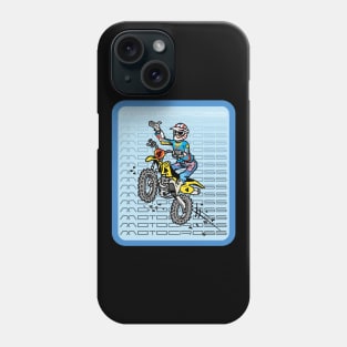 The Art of Motocross Phone Case