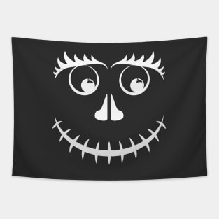 Halloween Smiley Face Tapestry