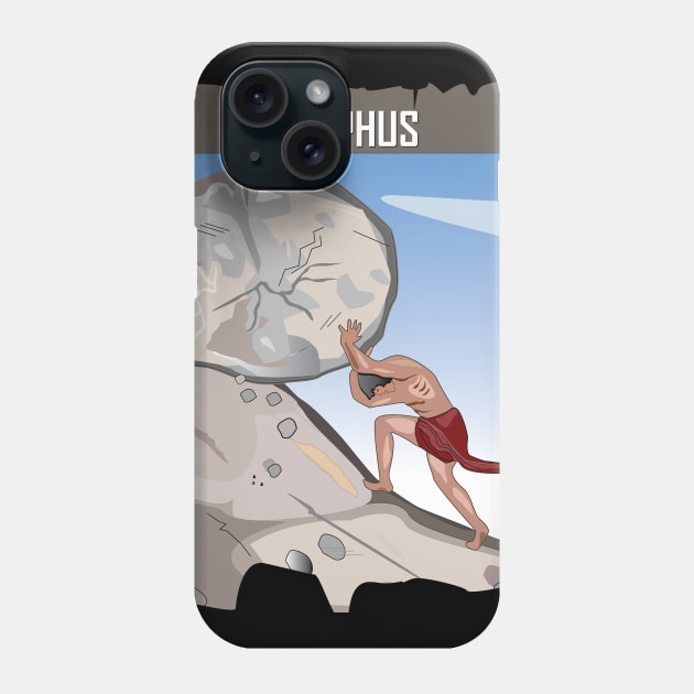 Sisyphus Phone Case by dobriarto