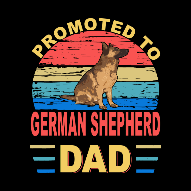 Promoted To German Shepherd Dad by Ravens