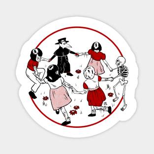 Black Plague Kids Magnet