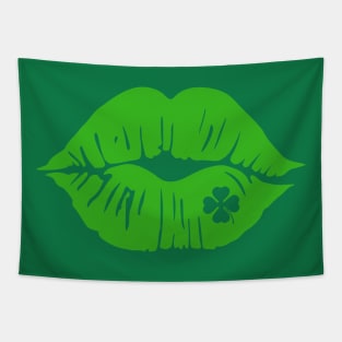 LUCK OF THE IRISH LIPS Tapestry