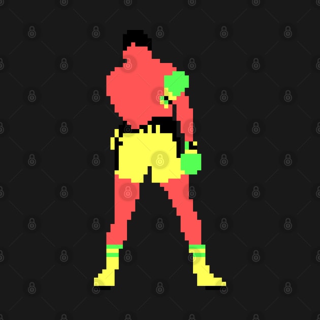 The Greatest Boxer - Pixel Art CGA Palette by CyberRex