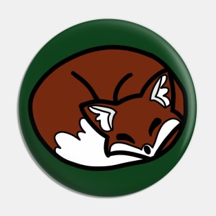 Happy Fox Pin