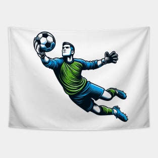 Goalkeeper Tapestry