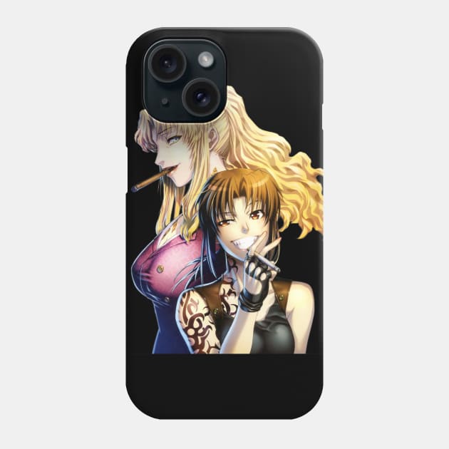 Revy and Balalaika Phone Case by RevyTwoHands