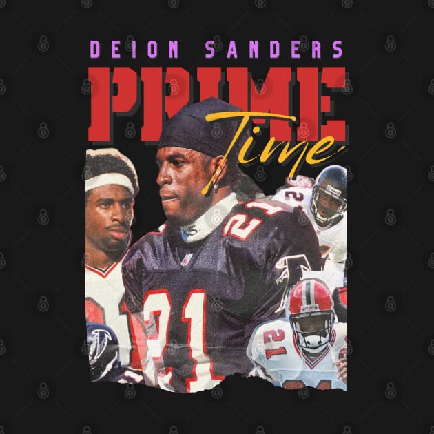 Deion Sanders Primetime Original Aesthetic Tribute 〶 by Terahertz'Cloth