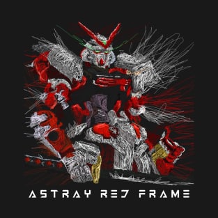 Astray Red on Scribble T-Shirt