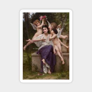 Dream of Spring by Bouguereau Magnet