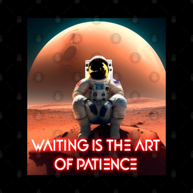 Waiting is the Art of Patience by My Tee Style