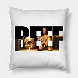 Beef netflix series Ali Wong as Amy Lau themed graphic design by ironpalette Pillow