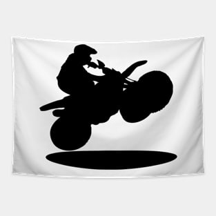 motorcycle driver Tapestry