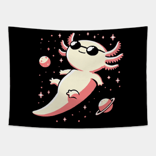 Space Axolotl Tapestry