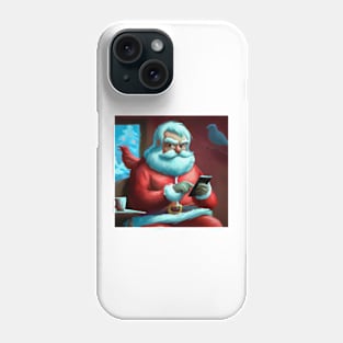 Thoroughly Modern Santa Phone Case