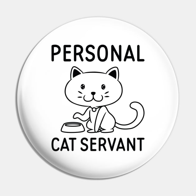 Personal Cat Servant Pin by LuckyFoxDesigns