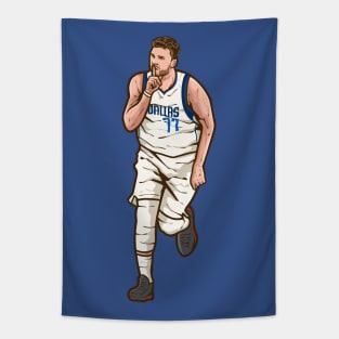 Luka Doncic Silencer Tapestry