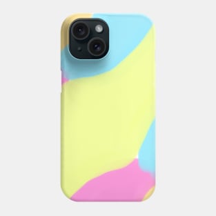 Colorful watercolor abstract texture Phone Case