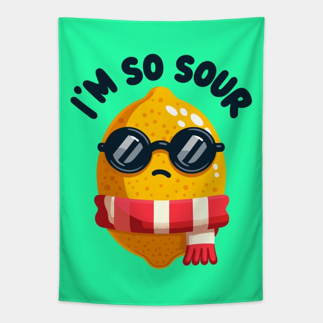 I'm So Sour: Cool Lemon Proclaims Tapestry by SimplyIdeas