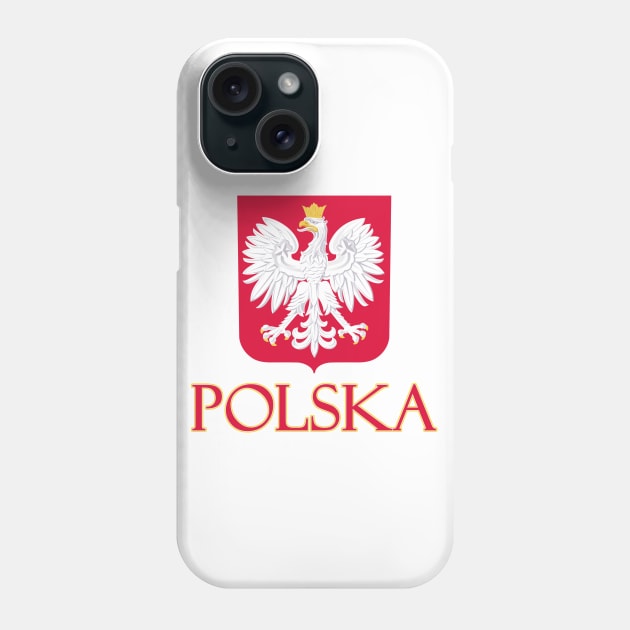 Poland - Coat of Arms Design Phone Case by Naves