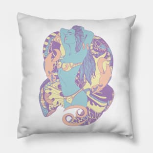 Retro Blend Cancer Beauty Pillow