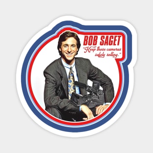 Retro Bob Saget 90s Style AFV Tribute Magnet