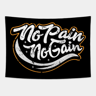 No Pain No Gain Tapestry