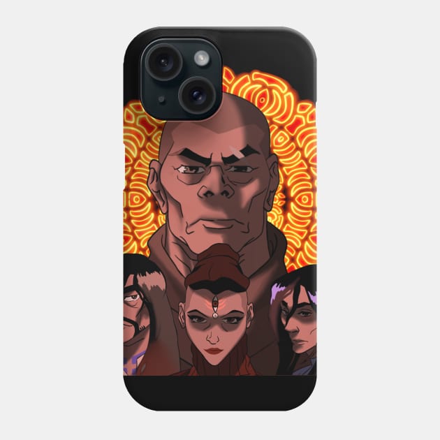 The Red Lotus Phone Case by Art by Some Beach