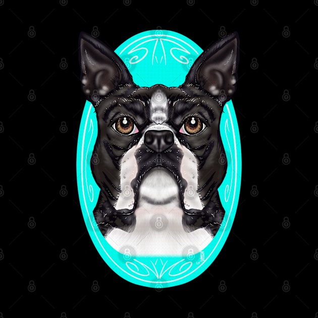 Boston terrier by Chillateez 